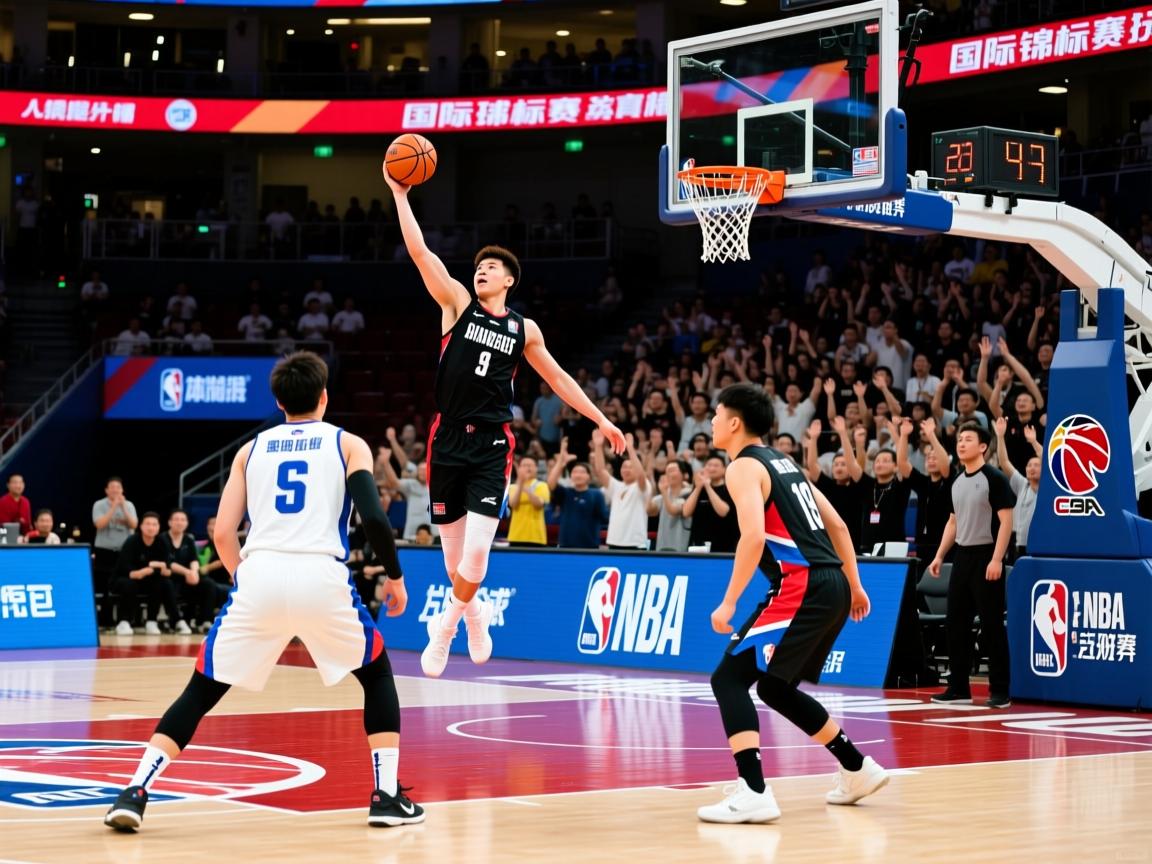 外援大秀球技!国际篮球锦标赛观众欢呼 第2张