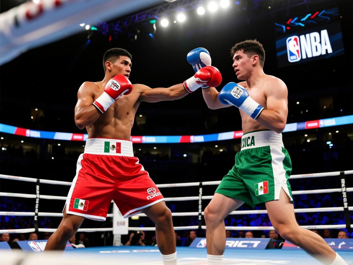 墨西哥选手在拳击比赛中表现出色